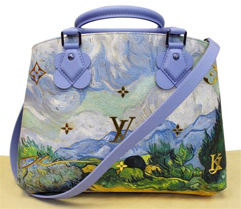 van gogh lv bag|Van Gogh almond bag.